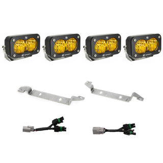 S2 Sport OEM Fog Light Replacement Kit - 2025-2026 Toyota 4Runner NOTE: TRD Pro/Trailhunter (Amber)