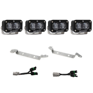 S2 SAE OEM Fog Light Replacement Kit - 2024-2026 Toyota Tacoma NOTE: TRD Pro/Trailhunter (Clear)