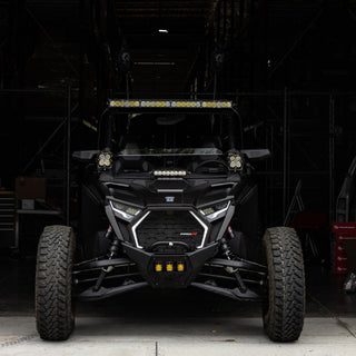 S8 10" Light Bar Hood Mount Kit - Polaris 2025 RZR Pro-R; Pro-S; Pro-XP  Clear