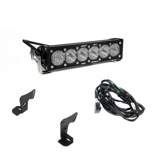 OnX6+ 10" Light Bar Hood Mount Kit - Polaris 2025 RZR Pro-R; Pro-S; Pro-XP  Clear