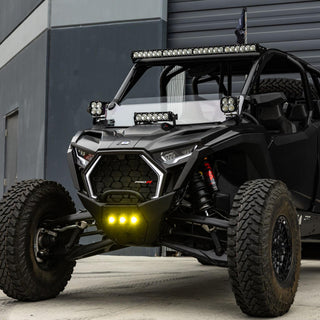 OnX6+ 10" Light Bar Hood Mount Kit - Polaris 2025 RZR Pro-R; Pro-S; Pro-XP  Clear