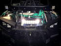 S8 10 Inch Hood Mount Kit - '16-18 RZR XP Turbo (Driving/Combo  Clear)