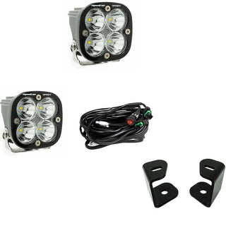 Squadron Sport A-Pillar Kit - '09-10 Ram 1500; '11-18 1500; '19 1500 Classic (Driving/Combo; Clear)