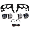 Squadron Sport/SAE Dual Fog Pocket Light Kit - 2014-15 Chevrolet Silverado 1500 (SAE Fog  Clear)