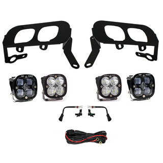 Squadron Sport/SAE Dual Fog Pocket Light Kit - 2014-15 Chevrolet Silverado 1500 (SAE Fog  Clear)