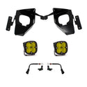 Squadron Sport Fog Pocket Kit - '16-18 Silverado 1500 (Wide Cornering; Baja Amber)