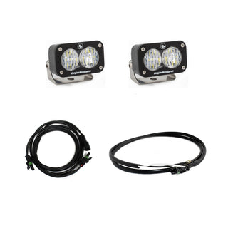 S2 Sport Dual Reverse Kit - '20-22 Silverado 2500HD/3500HD (Wide Cornering; Clear)