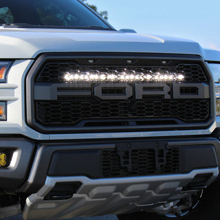 S8 30 Inch Grille Upper Kit - '17-20 F-150 Raptor (Driving/Combo; Clear)