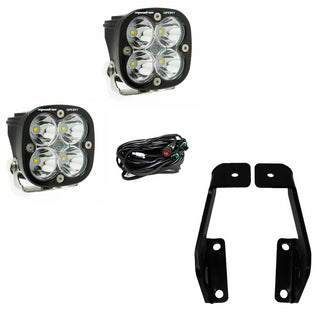Squadron Sport A-Pillar Kit - '09-14 F-150; '10-14 F-150 SVT Raptor (Spot; Clear)