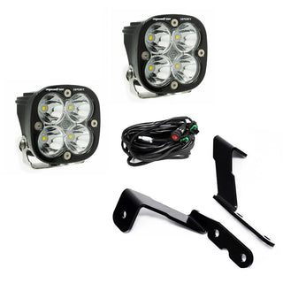 Squadron Sport A-Pillar Kit - '07-13 Avalanche / Silverado/Sierra 1500/2500HD/3500HD {'07 New Body Style} / Tahoe / Yukon (SPOT; Clear)