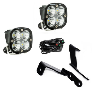 Squadron Pro A-Pillar Kit - '07-13 Avalanche / Silverado/Sierra 1500/2500HD/3500HD {'07 New Body Style} / Tahoe / Yukon (SPOT; Clear)