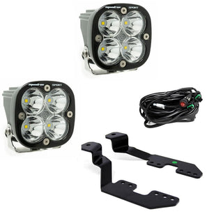Squadron Sport A-Pillar Kit - '14-18 Silverado/Sierra 1500; '15-19 Colorado/Canyon (Spot; Clear)