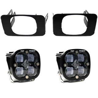 Squadron SAE Fog Pocket Light Kit - Ford 2015-20 F-150; 2017-22 F-250/350 Super Duty (Light Pattern: SAE Fog; Color: Clear)