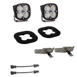 Squadron Pro Fog Pocket Kit - '11-16 F-250/350 Super Duty (Wide Cornering; Clear)