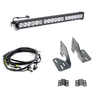 OnX6+ 30 Inch Grille Kit - '18-19 Sierra 2500HD/3500HD (Driving/Combo; Clear)