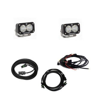 S2 Sport Dual Reverse Kit - '18-25 Wrangler JL; W/ OE Rubicon  Sahara Bumper (Wide Cornering; Clear; Toggle Wiring)