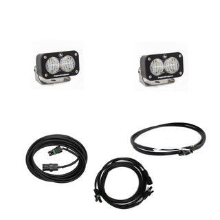 S2 Sport Dual Reverse Kit - '18-25 Wrangler JL; W/ OE Rubicon  Sahara Bumper (Wide Cornering; Clear; Upfitter Wiring)
