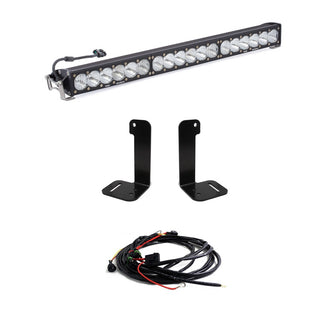OnX6+ 30 Inch Bumper Kit - '20-26 Gladiator / '18-26 Wrangler JL; W/ OE Plastic Bumper (Driving/Combo; Clear; Toggle Wiring)