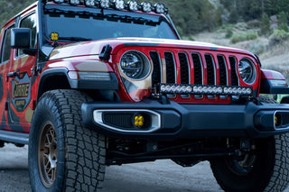 OnX6+ 30 Inch Bumper Kit - '20-26 Gladiator / '18-26 Wrangler JL; W/ OE Plastic Bumper (Driving/Combo; Clear; Toggle Wiring)