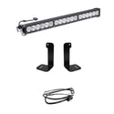 OnX6+ 30 Inch Bumper Kit - '20-26 Gladiator / '18-26 Wrangler JL; W/ OE Plastic Bumper (Driving/Combo; Clear; Upfitter Wiring)