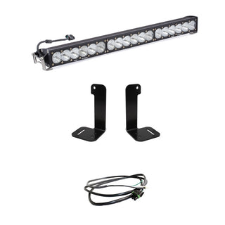 OnX6+ 30 Inch Bumper Kit - '20-26 Gladiator / '18-26 Wrangler JL; W/ OE Plastic Bumper (Driving/Combo; Clear; Upfitter Wiring)