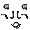 LP4 Pro Bumper Kit - '20-26 Gladiator / '18-26 Wrangler JL; W/ OE Plastic Bumper (Driving/Combo; Clear; Toggle Wiring)