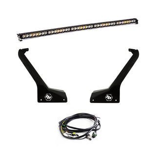 S8 50 Inch Roof Mount Kit - '20-26 Gladiator / '18-26 Wrangler JL; Exc. Rubicon 392 (Driving/Combo; Clear; Toggle Wiring)