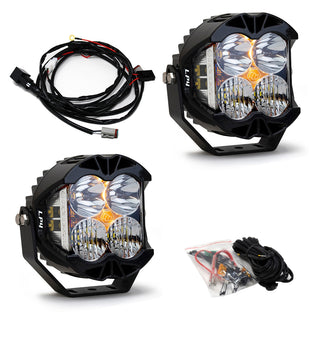 LP4 Pro Bumper Kit - '20-26 Gladiator / '18-26 Wrangler JL; W/ OE Steel Bumper (Driving/Combo; Clear; Toggle Wiring)