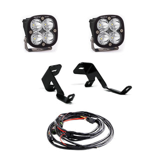 Squadron Sport A-Pillar Kit - '17-21 F-150 Raptor (High Speed Sport; Clear)