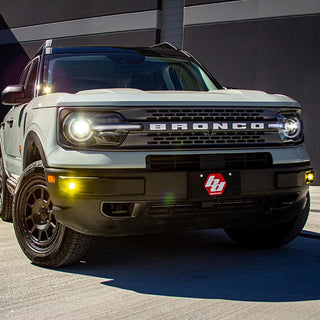 S1 Fog Pocket Kit - '21-24 Bronco Sport (Wide Cornering; Baja Amber)