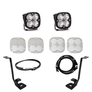 Squadron Sport A-Pillar Kit - '21-23 F-150 (Spot; Clear; Upfitter Wiring)