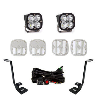 Squadron Pro A-Pillar Kit - '21-23 F-150 (Spot; Clear; Toggle Wiring)