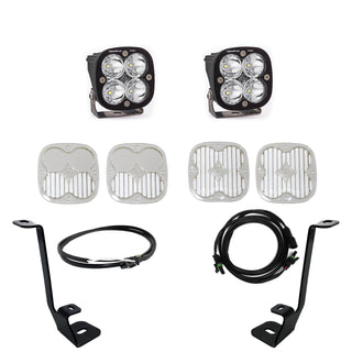 Squadron Pro A-Pillar Kit - '21-23 F-150 (Spot; Clear; Upfitter Wiring)