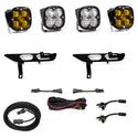 Squadron SAE/Sport Fog Pocket Kit - '21-23 F-150 W/o DRL (SAE Fog; Baja Amber; Toggle Wiring)