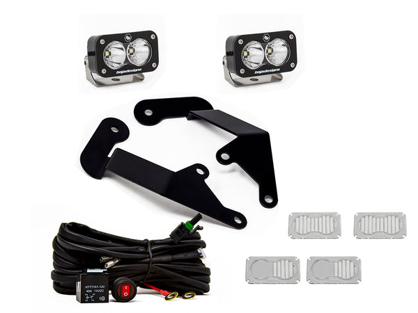 S2 Pro A-Pillar Kit - '21-26 Bronco Sport (High Speed Sport; Clear)