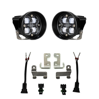 Squadron-R SAE Fog Pocket Kit - '16-21 RAV4; '14-19 Highlander (SAE Fog; Clear)