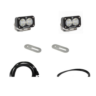 S2 Sport Dual Reverse Light Kit - '17-22 F-250 Super Duty; '17-22 F-350 Super Duty (Light Pattern: Wide Cornering; Color: Clear; Wiring Type: Upfitter)