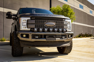 XL Sport Linkable Sport Bumper Light Kit - '17-19 F-250/350 Super Duty (Multi-Pattern; Clear; Toggle Wiring)