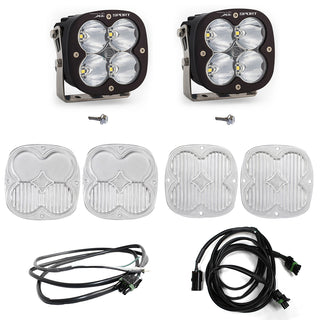 XL Sport A-Pillar Kit - '21-26 Bronco; '22-26 Bronco Raptor (Spot; Clear; Upfitter Wiring)