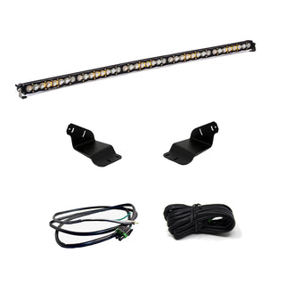 S8 50 Inch Roof Mount Kit - '21-26 Bronco; '22-26 Bronco Raptor (Driving/Combo; Clear; Upfitter Wiring)