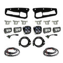 Squadron SAE/Dual S2 Sport Steel Bumper Fog Pocket Kit - '21-26 Bronco; '22-26 Bronco Raptor; Steel Bumper (SAE Fog; Clear; Toggle Wiring)
