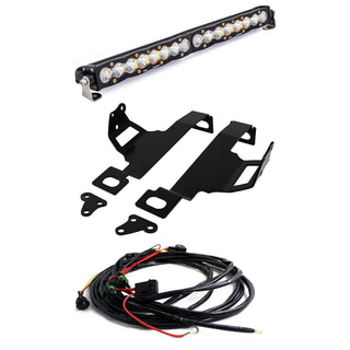 S8 20 Inch Bumper Light Kit - '11-16 F-250/350 Super Duty (Driving/Combo; Clear)