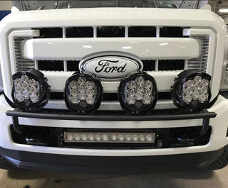 S8 20 Inch Bumper Light Kit - '11-16 F-250/350 Super Duty (Driving/Combo; Clear)