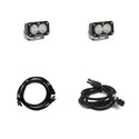S2 Sport Dual Reverse Kit - GMC Sierra 1500 2019-26; 2500HD/3500HD 2020-23 (Wide Cornering; Clear)