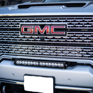 S8 Dual 30 Inch Grille Kit - '20-23 Sierra 2500HD/3500HD Exc. AT4 (Driving/Combo; Clear)