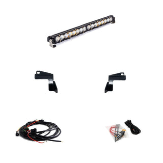 S8 20 Inch Bumper Kit - '20-23 Sierra 2500HD/3500HD (Driving/Combo; Clear)