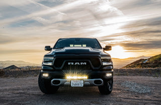 OnX6+ 20 Inch Bumper Kit - '19-24 1500 Rebel (Driving/Combo; Clear)