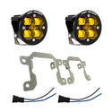 Squadron SAE Fog Pocket Kit - '19-26 2500/3500 Big Horn (SAE Fog; Baja Amber)