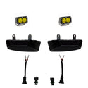 S2 Sport Fog Pocket Kit - '19-26 2500/3500 (Wide Cornering; Baja Amber)