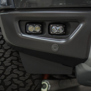 S2 Pro Dual Fog Pocket Kit - '21-26 F-150 Raptor  '24-26 F-150 Raptor 37/R (Multi-Pattern; Clear)